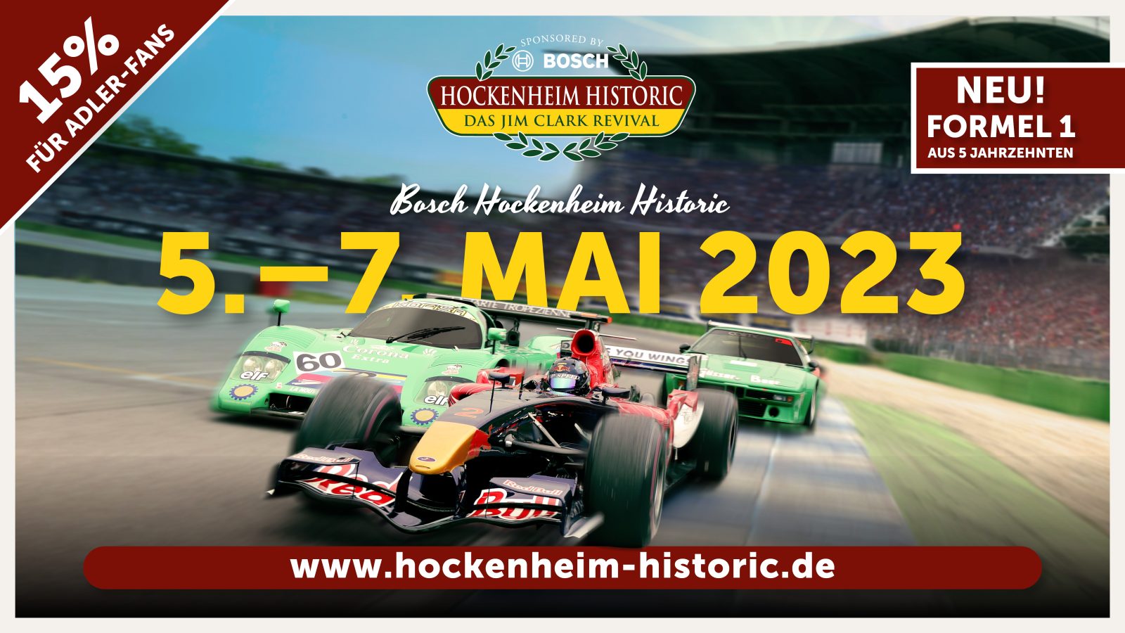 Bosch Hockenheim Historic 2023 Zeitplan